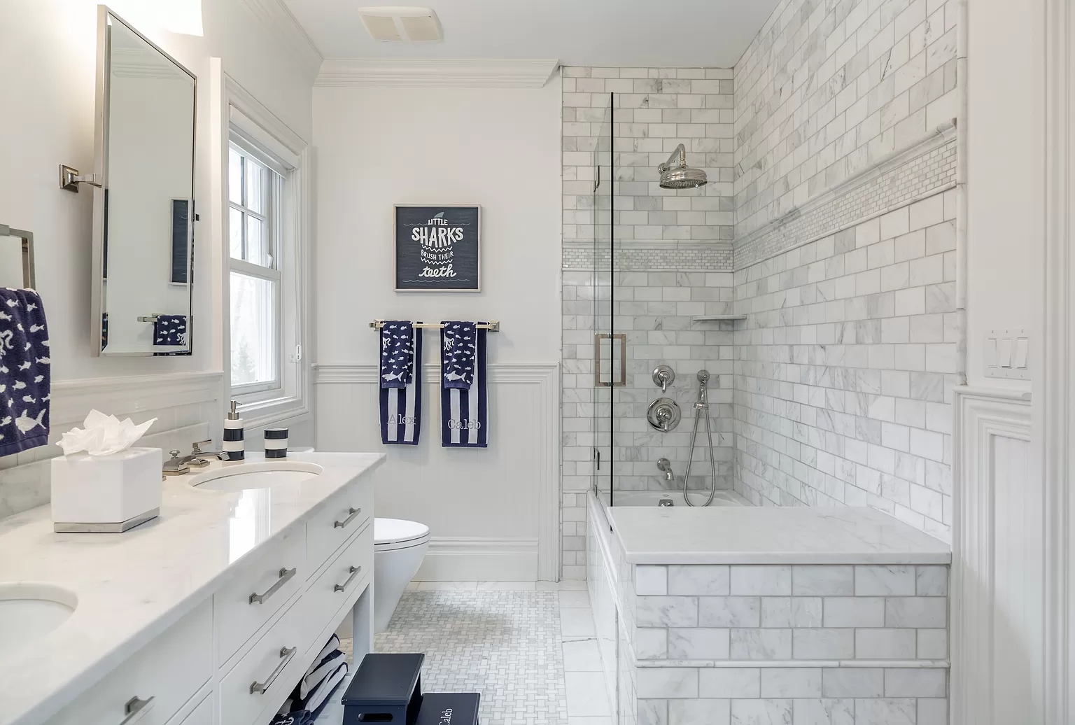 Bathroom Tiles Designs With Gray Vanity
