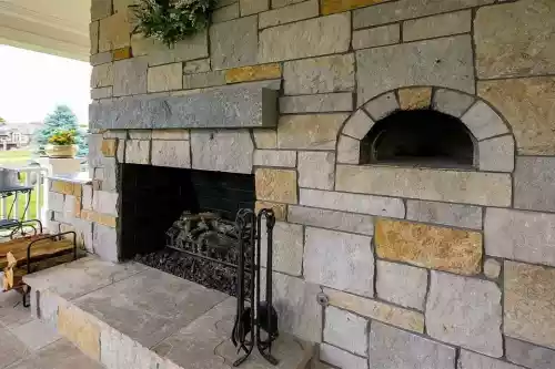 Patio Fireplace
