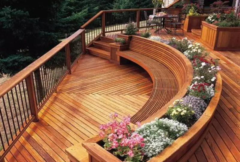 Staining a Deck