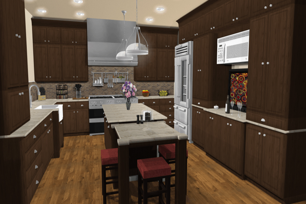Creatice Kitchen Cabinets Design App for Simple Design
