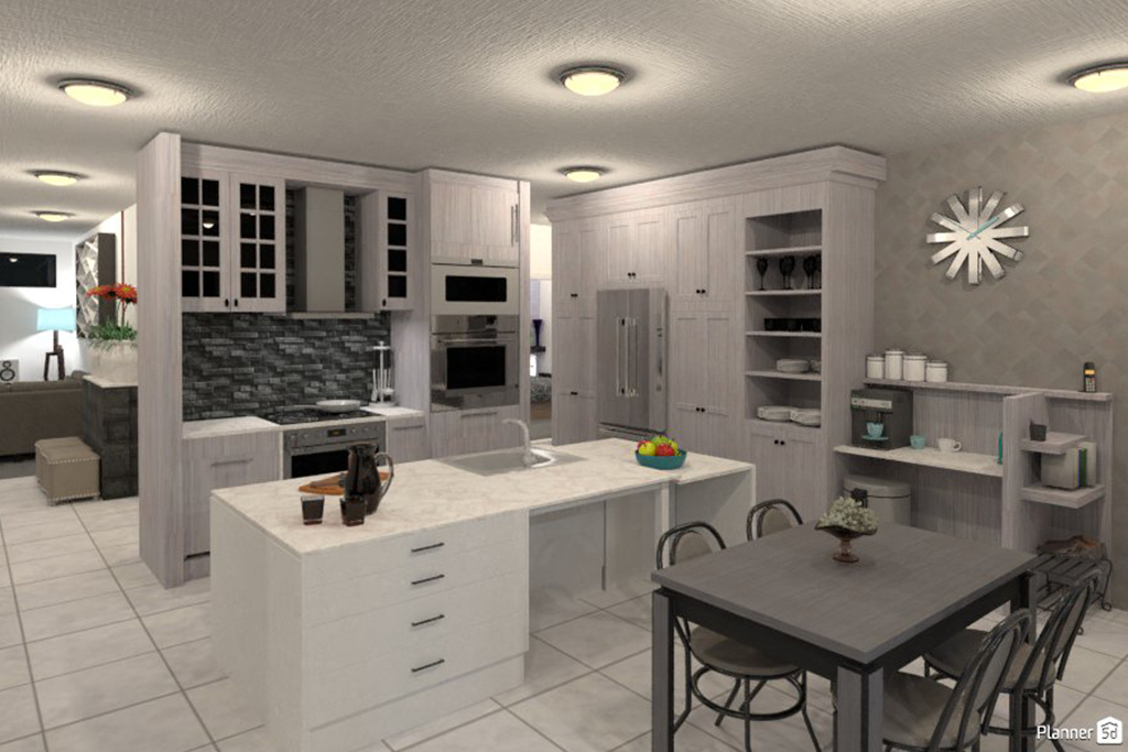 diy kitchen design 3d